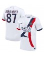 Paris Saint-Germain Joao Neves #87 Venkovní Dres 2024-25 Krátký Rukáv